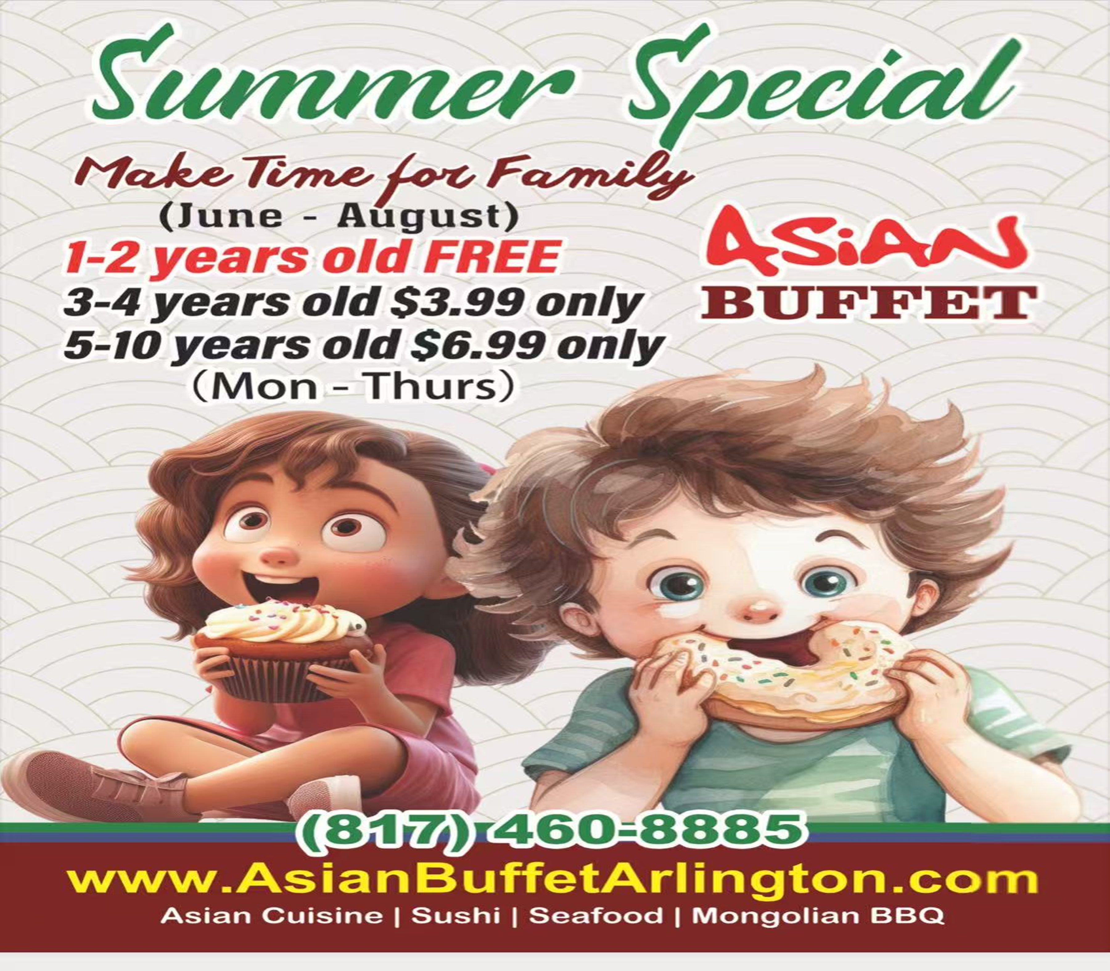 About Us - Asian Buffet | Arlington